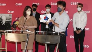 Jana Maláčová a Matěj Stropnický