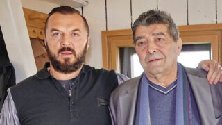 Jan Kočka se svým otcem Václavem