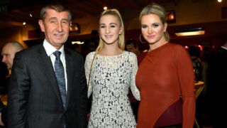 Andrej Babiš s dcerou a manželkou