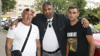 (zleva) Petr Bažo, Zdeněk Godla a Julius Oračko