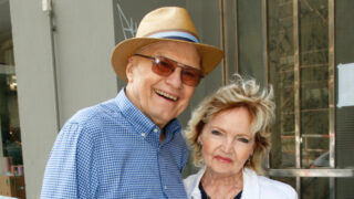 Herec Jan Přeučil s manželkou Evou Hruškovou