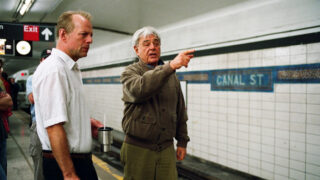 Režisér Richard Donner s hercem Brucem Willisem