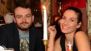 Herečka Eva Decastelo a její manžel René