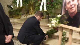 Poslední rozloučení s bubeníkem a zpěvákem Vítězslavem Vávrou