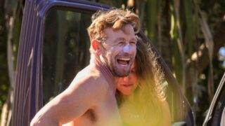 Herec Simon Baker s přítelkyní Laurou May Gibbsovou