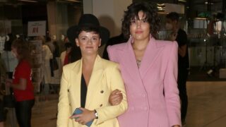 Karolína Kachyňová (vlevo) s půvabnou partnerkou.