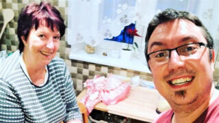 Pavel Švec se svou matkou