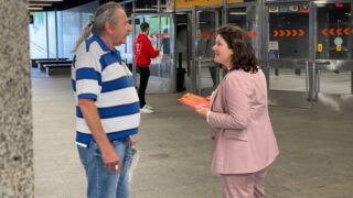 Ministryně Jana Maláčová při setkání s občany