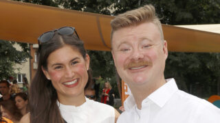 Herec Filip Kaňkovský s partnerkou Danielou