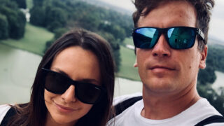 Julián se svou novou partnerkou