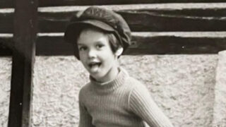 Herečka Tereza Brodská v dětství