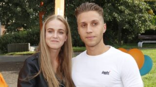 Amélie Pokorná s přítelem