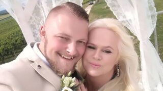 Monika Binias a její manžel Petr