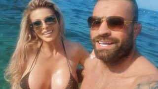 Lela Ceterová a Karlos Vémola u moře