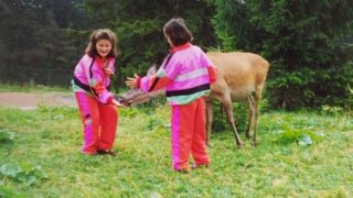 Jana Maláčová v době bezstarostného dětství.