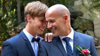 Moderátor Honza Musil a jeho životní partner Jakub