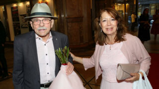 Jaroslav Uhlíř s manželkou