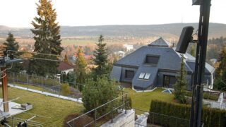 Vila v roce 2014 před požárem