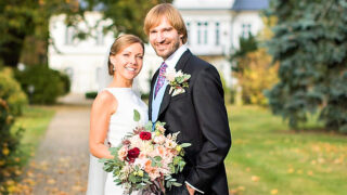 Olga Vojtěchová s manželem