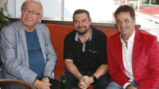 (zleva) Jiří Lábus, Tomáš Magnusek, Martin Dejdar