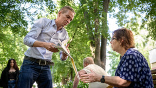 Předseda Pirátů Ivan Bartoš