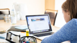 Distanční výuka - ilustrační snímek