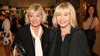 Herečka Jana Švandová se sestrou Jitkou