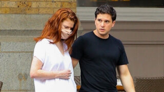 Herec Kit Harington s manželkou