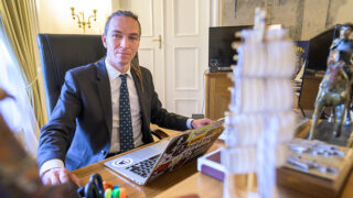 Předseda Pirátů Ivan Bartoš