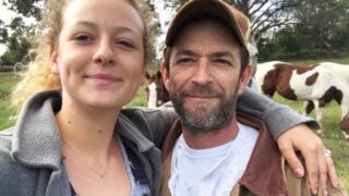 Zesnulý herec Luke Perry s dcerou Sophie