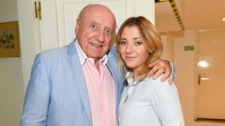 Hudebník Felix Slováček s dcerou Annou