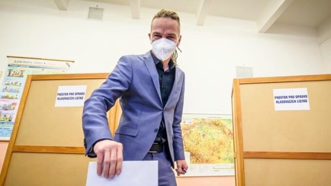 Předseda Pirátů Ivan Bartoš