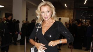 Kateřina Brožová na premiéře filmu Karel