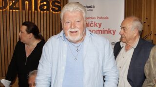 Milan Drobný na akci v Českém rozhlase