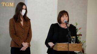 Ivana Zemanová a její dcera Kateřina Zemanová.