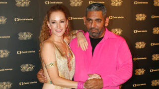 Herec Zdeněk Godla s tanečnicí Terezou Pruckovou