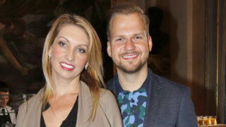 Martin Chodúr s partnerkou  Ivonou