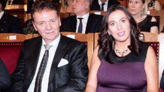 Dagmar Damková s manželem Romanem Berbrem.