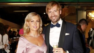 Adam Vojtěch s manželkou Olgou