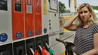 Benzínová pumpa - Ilustrační snímek