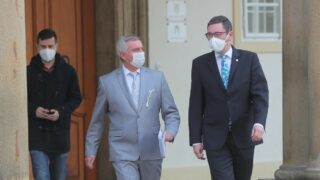 Vratislav Mynář a Jiří Ovčáček