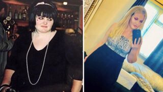 Tyla Gibbonsová před proměnou a po ní