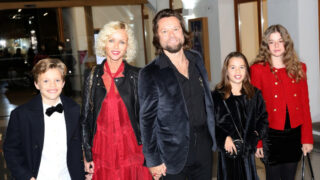 Zpěvák a herec Richard Krajčo s rodinou