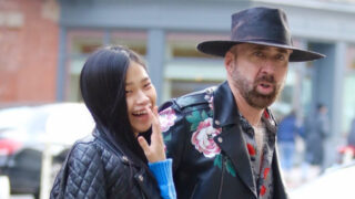 Herec Nicolas Cage s manželkou