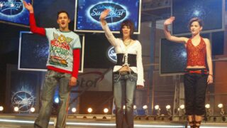 (zleva) Sámer Issa, Aneta Langerová, Šárka Vaňková