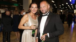 Jiří Šlégr a jeho manželka Lucie Šlégrová.