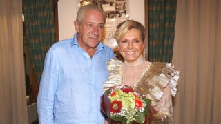 Zpěvačka Helena Vondráčková s manželem Martinem Michalem