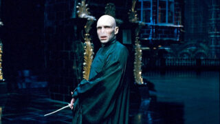 Ralph Fiennes jako Lord Voldemort
