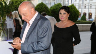 Felix Slováček s manželkou Dagmar Patrasovou