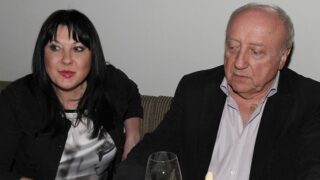 Felix Slováček s manželkou Dagmar Patrasovou